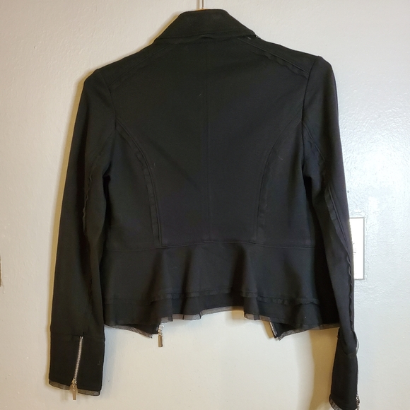 White House Black Market Black Military style jack - Picture 4 of 7